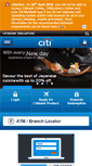 Mobile Screenshot of citi.com.sg